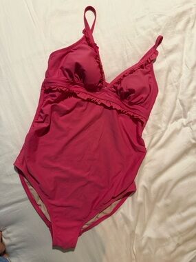 Pink Isabel Maternity Swimsuit